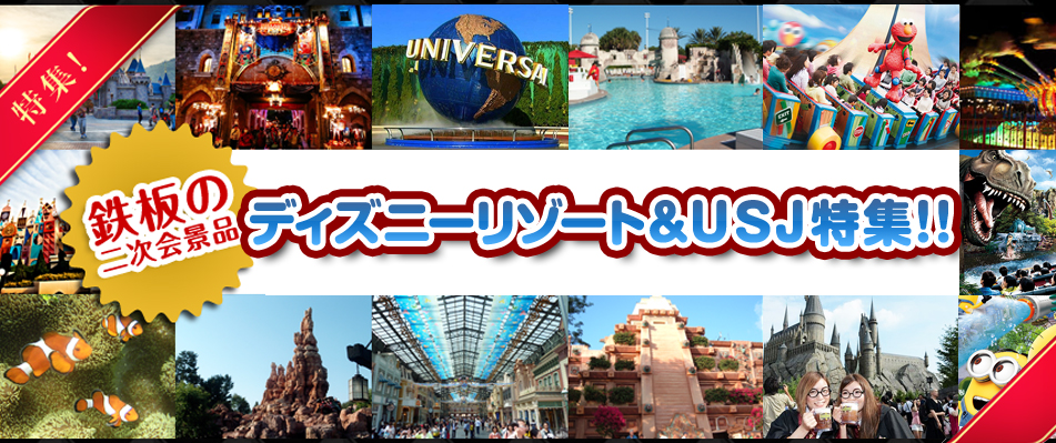 TDL or USJ ペア